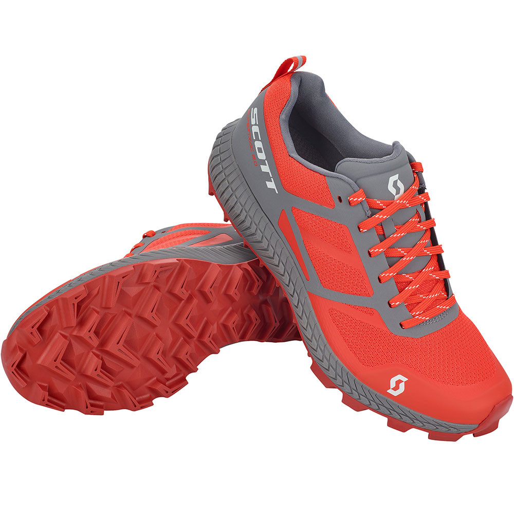 TRAIL SHOES SUPERTRAC 2.0 BRIGHT ORANGE/SLATE GREY