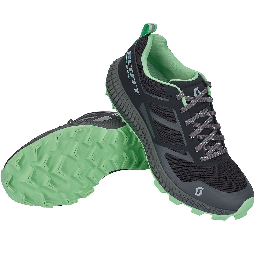 CHAUSSURES DE TRAIL W SUPERTRAC 2.0 BLACK/LIGHT GREEN