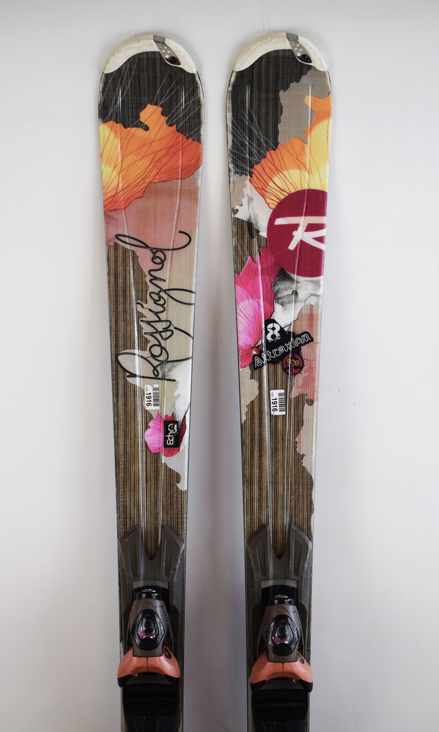 ROSSIGNOL SCI ATTRAXION 8 ATTCCHI SAPHIR 90 TPI Easy Gliss