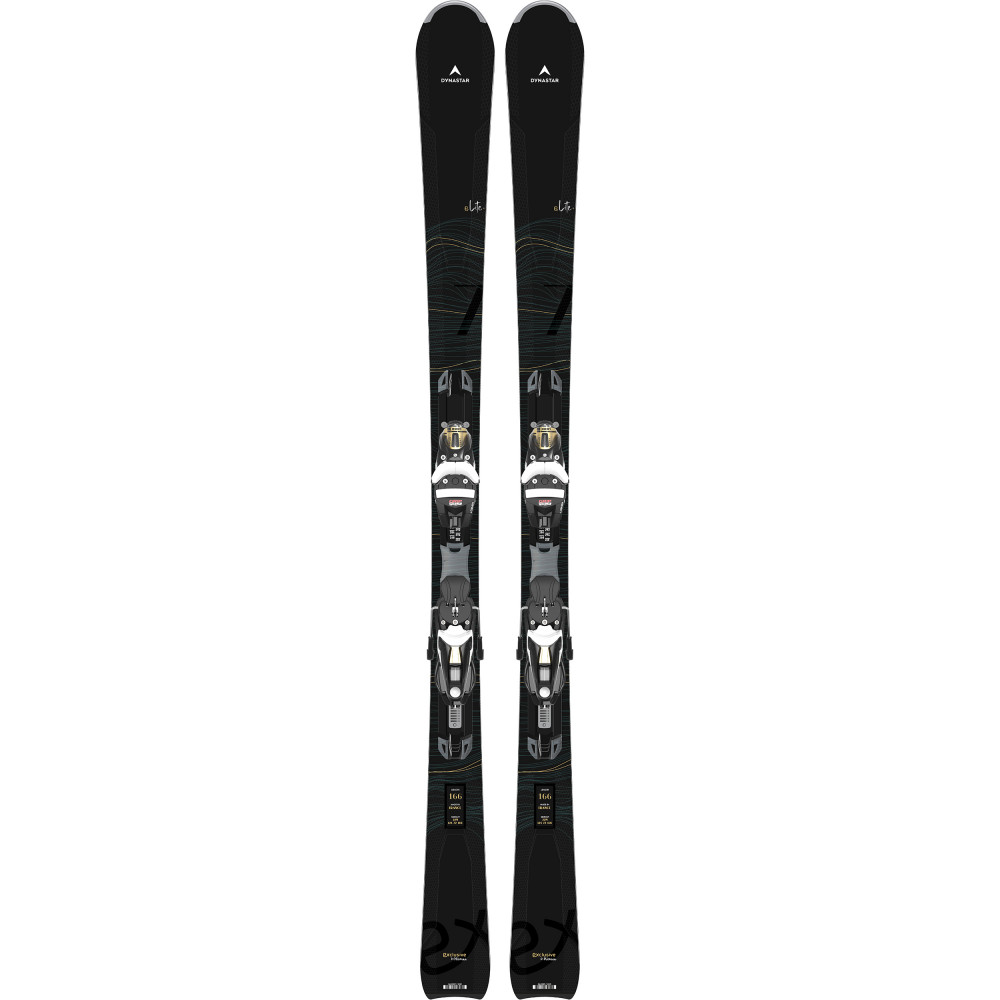 SKI E LITE 7 + BINDINGS NX 12 KONECT GW B80 B&W GOLD