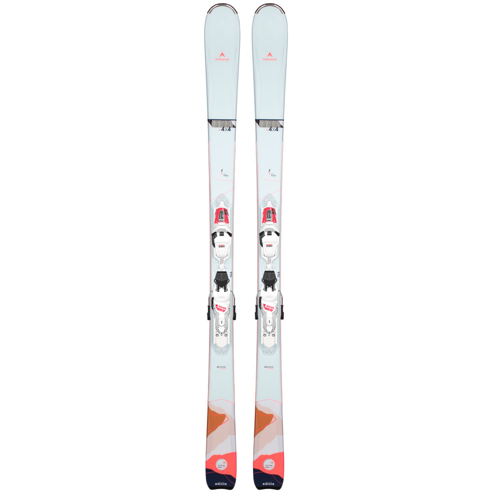 SKI E 4X4 3 + FIXATIONS XPRESS W 11 GW B83 WHT BLUE PK