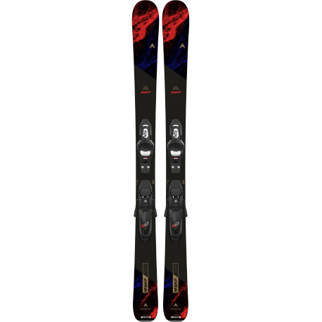 SKI M-MENACE TEAM + BINDINGS KID 4 GW B76 BLACK