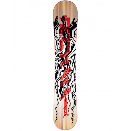 SNOWBOARD DISTRICT WHITE + BINDUNGEN BATTLE BLACK/WHITE XL (45-48)