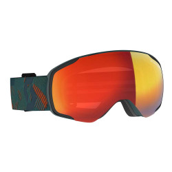 GOGGLE VAPOR LIGHTSENSITIVE RED CHROME SOMBRE GREEN/PUMPKIN ORANGE