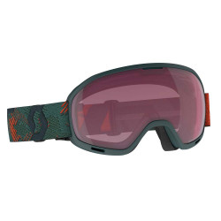 MASQUE DE SKI UNLIMITED II OTG ENHANCER SOMBRE GREEN/PUMPKIN ORANGE