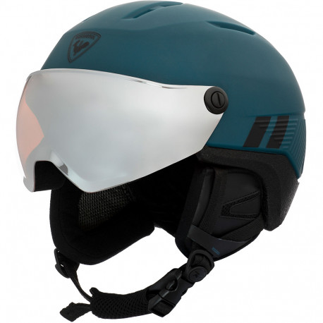 Casque de ski HMR Zero 35 basic bleu avec Visière