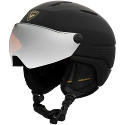 SKI HELMET FIT VISOR IMPACTS W BLACK