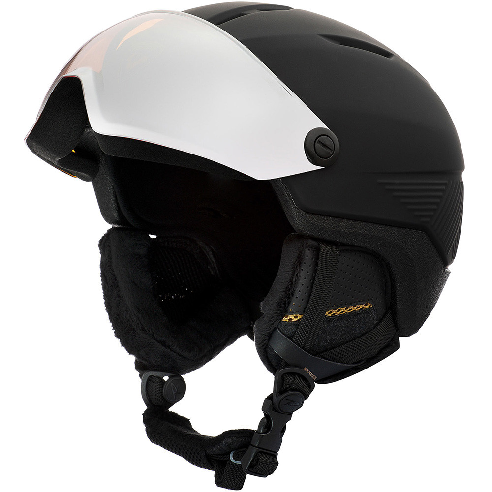 CASCO DA SCI FIT VISOR IMPACTS W BLACK