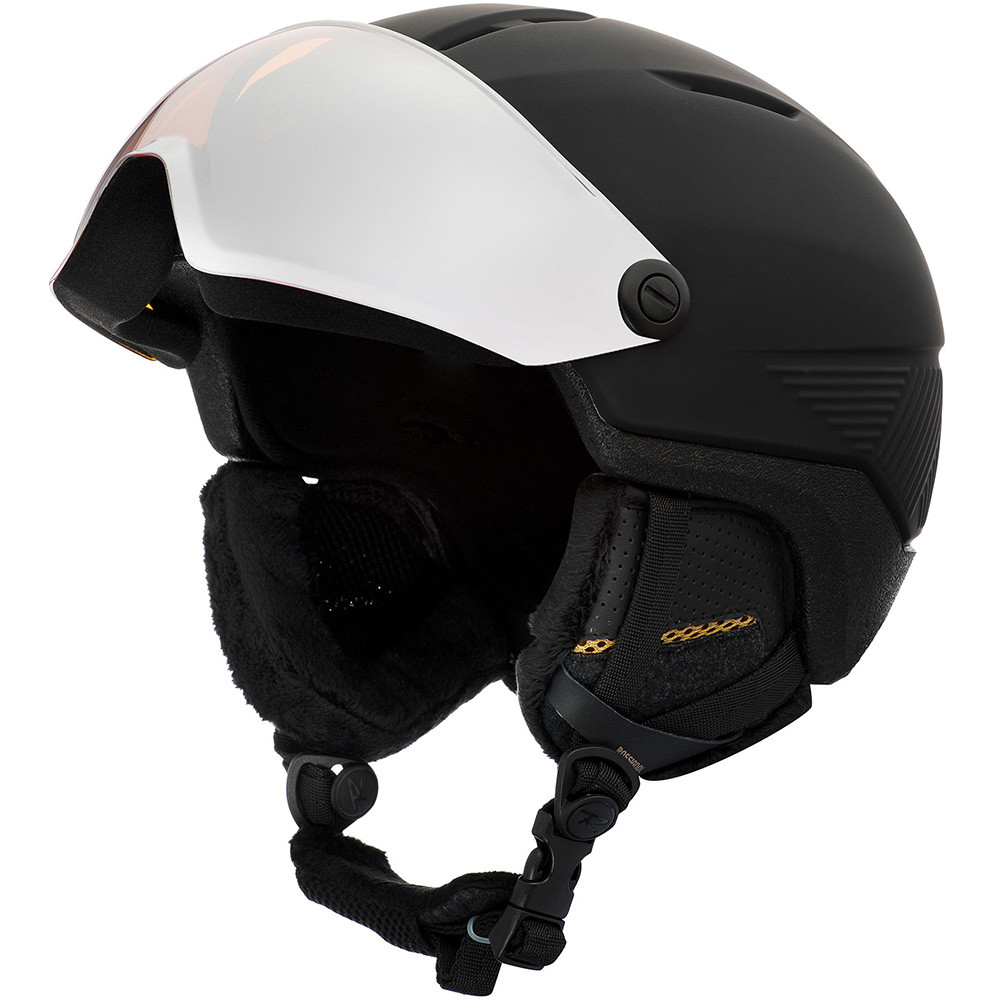 SKI HELMET FIT VISOR IMPACTS W BLACK