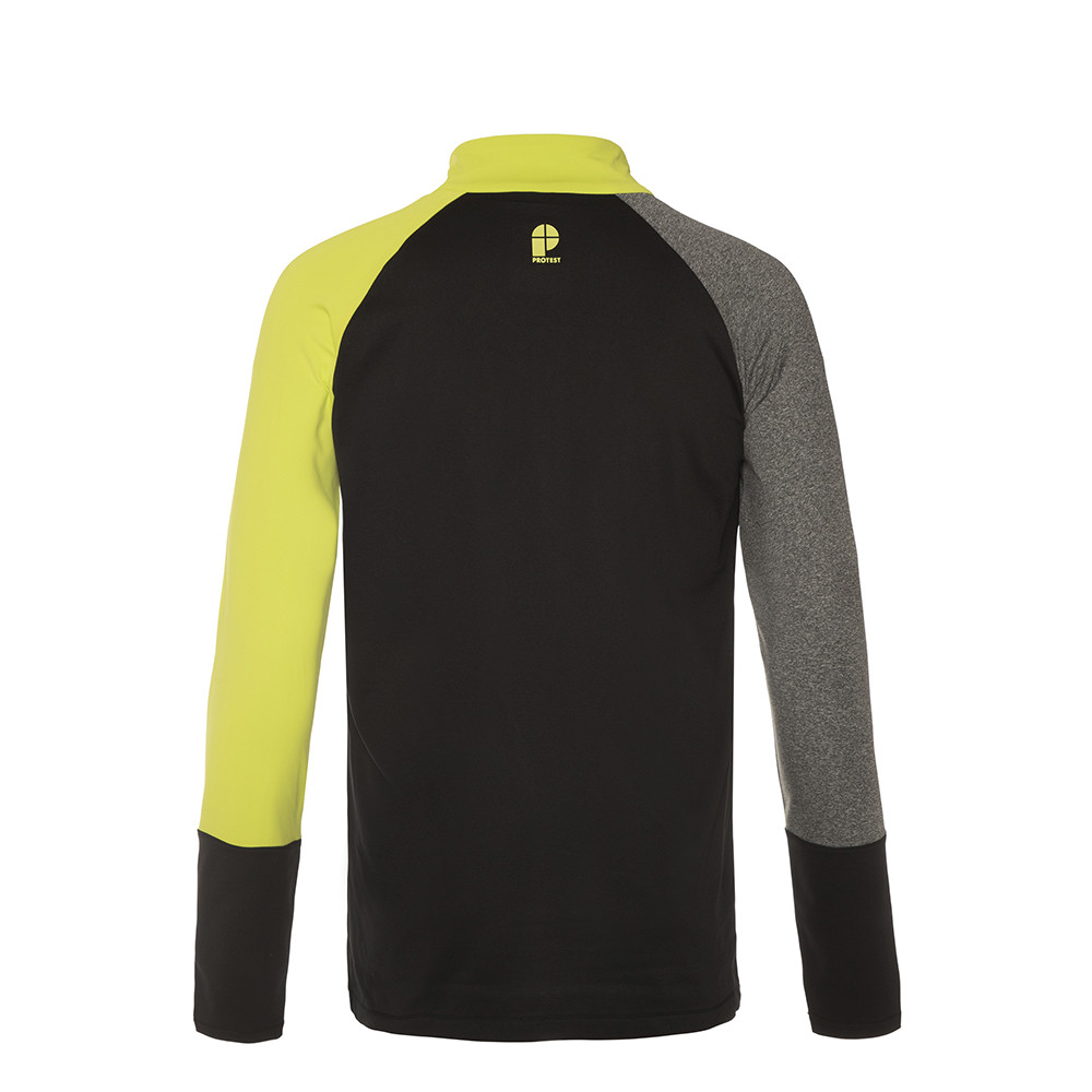 TIARE HOLDME 1/4 ZIP TOP LIME ROCK