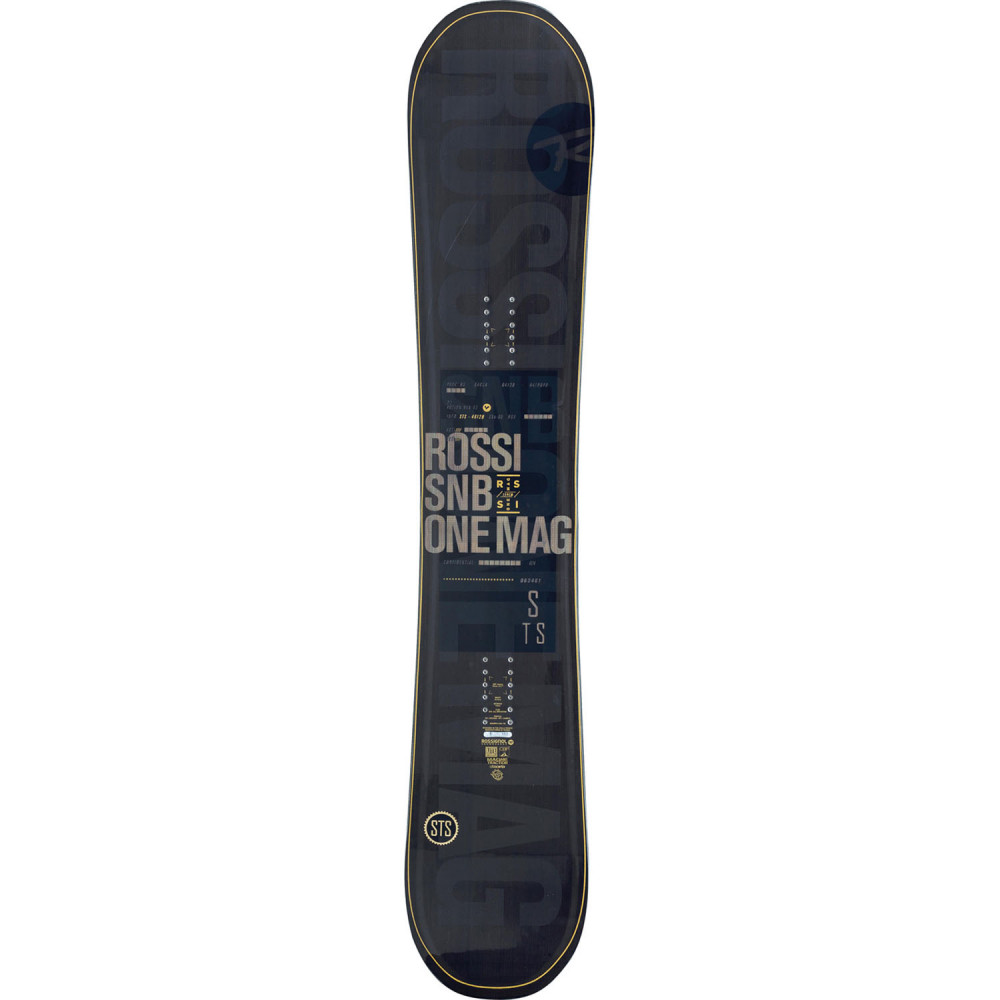 SNOWBOARD ONE MAGTEK + FIXATION CUDA V1 BLACK
