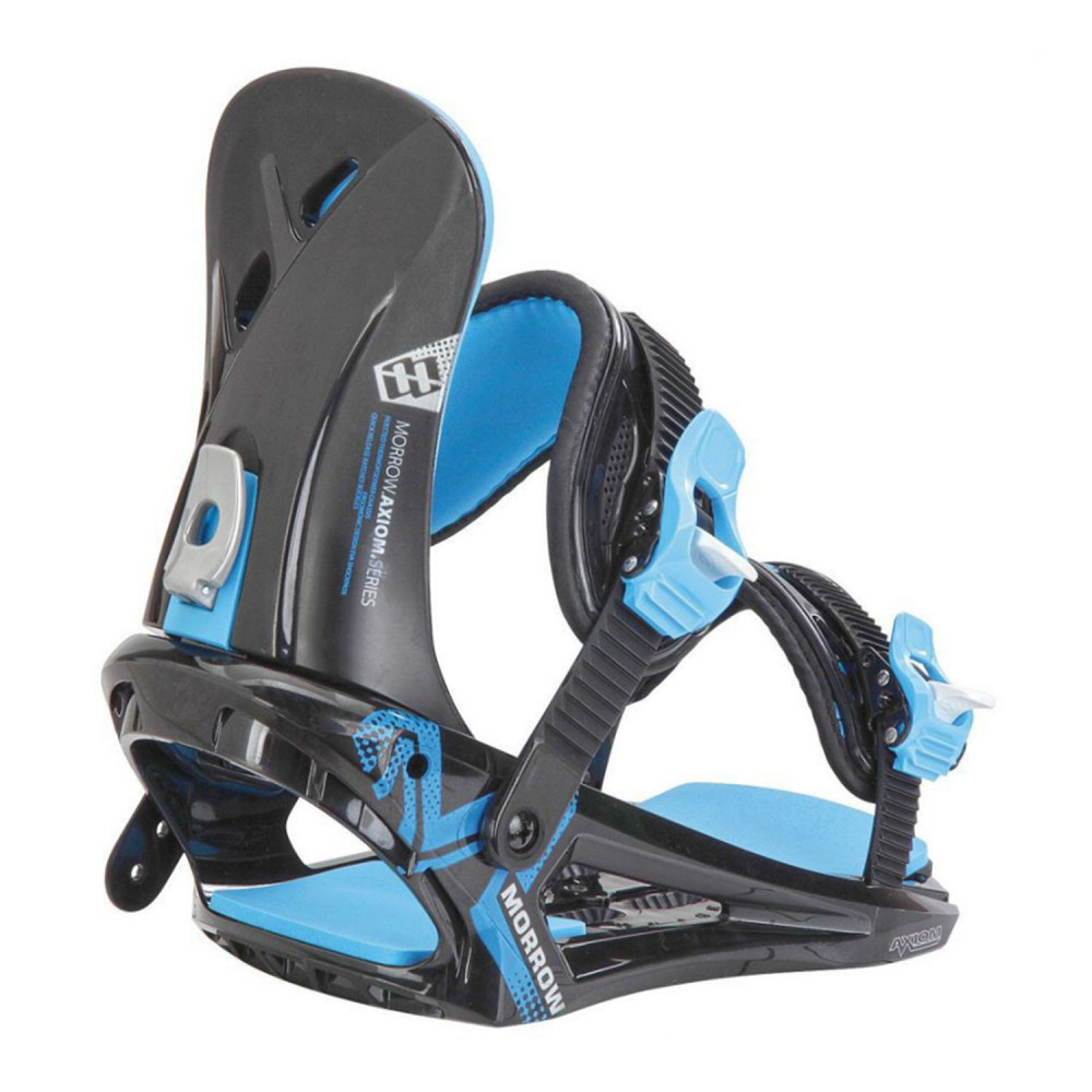 SNOWBOARD FURY + FIXATION AXIOM BLACK BLUE - Taille: L