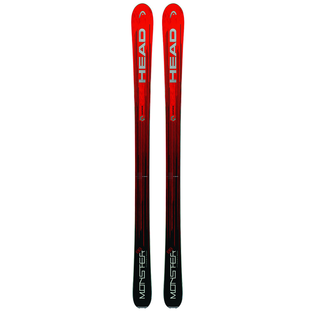 SKI MONSTER 88 TI + FIXATIONS SQUIRE 11 90MM BLACK ANTHRACITE