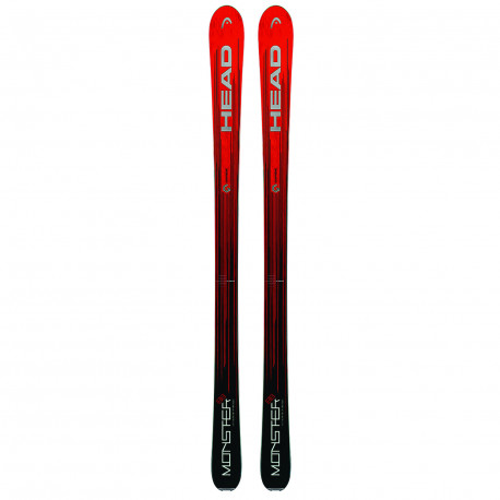 SKI MONSTER 88 TI + FIXATIONS SQUIRE 11 100 MM RED