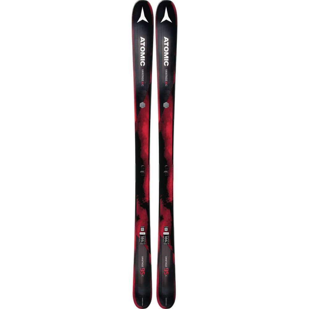 SKI VANTAGE 95 C + FIXATIONS WARDEN 11 GUN METAL/WHITE