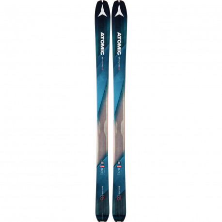 SKI BACKLAND 85 + FIXATIONS HM 12 D90 BLACK CHROME