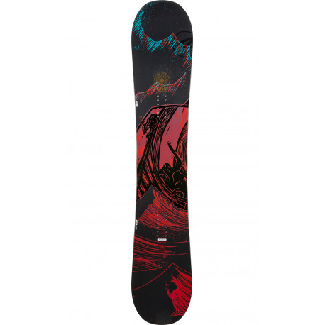 SNOWBOARD ANGUS + FIXATIONS ROSSIGNOL XV - Taille: M/L