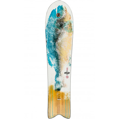 SNOWBOARD XV SUSHI LF + FIXATIONS ROSSIGNOL CUDA - Taille: M/L