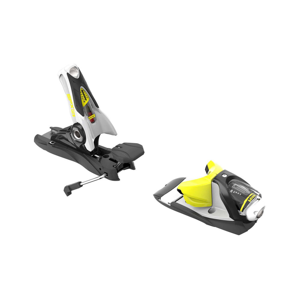 SKI SCRAPPER 105 + FIXATIONS LOOK SPX 12 DUAL B120 CONCRETE/YELLOW