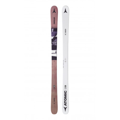 SKI PUNX FIVE GREY/BROWN + FIXATIONS ROSSIGNOL AXIUM 100 B93