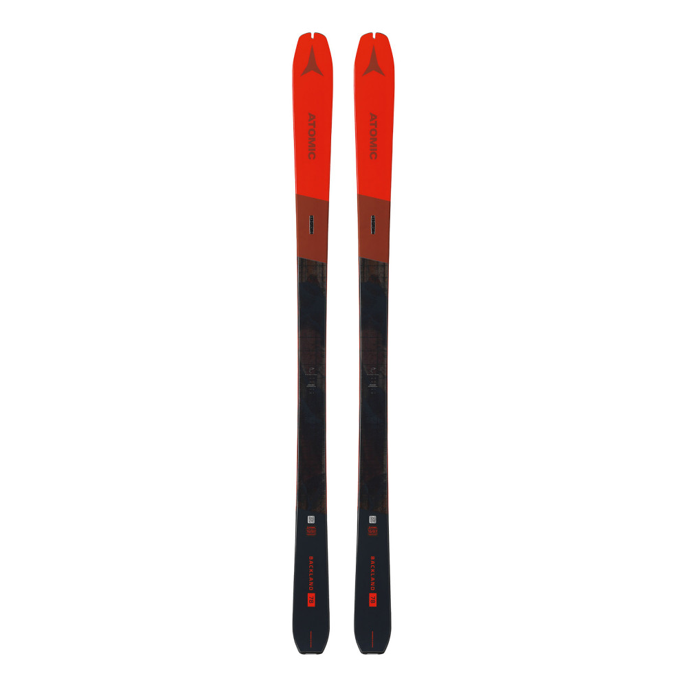 SKI BACKLAND 78 RED/BLACK + FIXATIONS LOOK ST 10