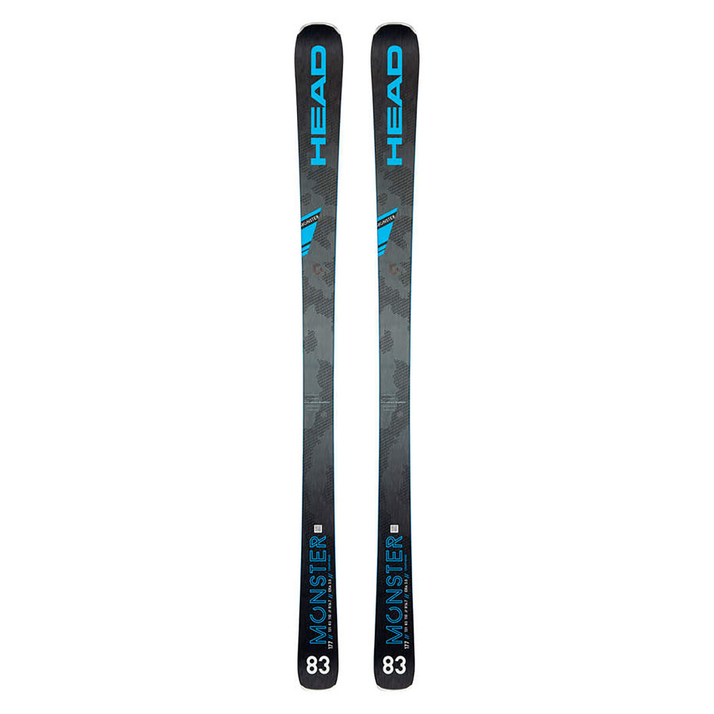 SKI MONSTER 83 TI + FIXATIONS LOOK SPX 12 DUAL WTR B100 BLACK/WHITE