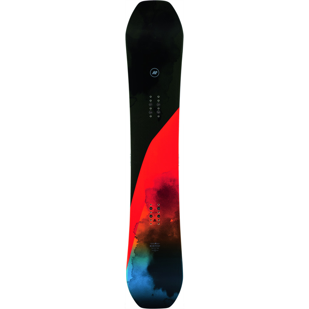 SNOWBOARD MANIFEST + FIXATIONS K2 INDY NAVY - Taille: XL (44.5-50)