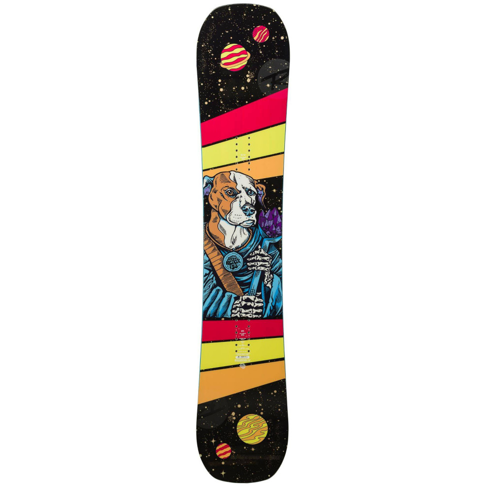 SNOWBOARD RETOX + FIXATIONS INDY BLACK  - Taille: XL (44.5-50)