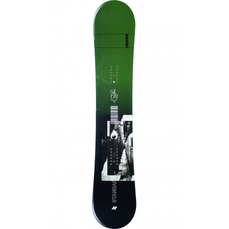 SNOWBOARD STANDARD + ATTACCHI INDY BLACK