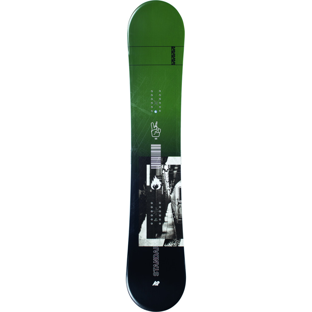 SNOWBOARD STANDARD + BINDUNGEN INDY BLACK