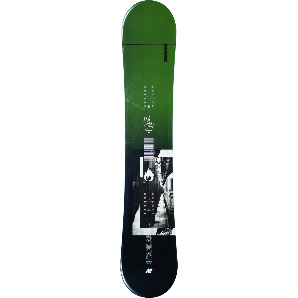 SNOWBOARD STANDARD + FIXATIONS K2 FORMULA POPE - Taille: XL (44.5-50)