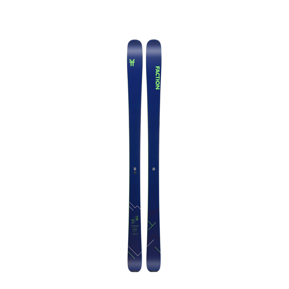 SKI AGENT 1.0 + FIXATIONS MARKER ALPINIST 9 BLACK/TURQUOISE