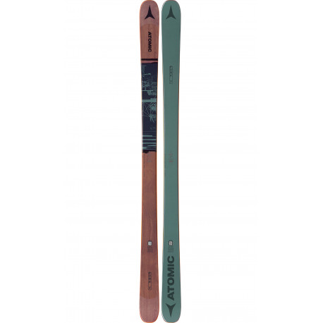 SKI PUNX SEVEN GREEN/BROWN + BINDINGS ATTACK² 13 GW BRAKE 95