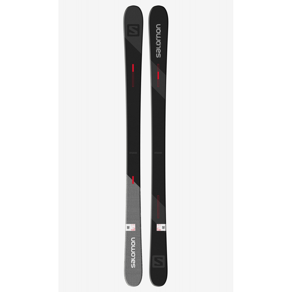 SKI TNT BLACK/GREY/RED + FIXATIONS MARKER FREE TEN 85 MM +SCREAM KIT BLACK WHITE