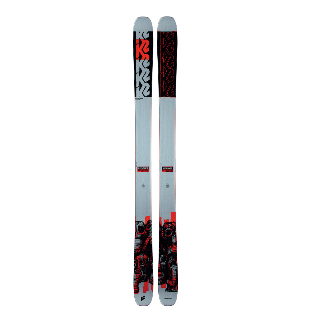 SKI RECKONER 102 + FIXATIONS MARKER ALPINIST 9 BLACK/TURQUOISE