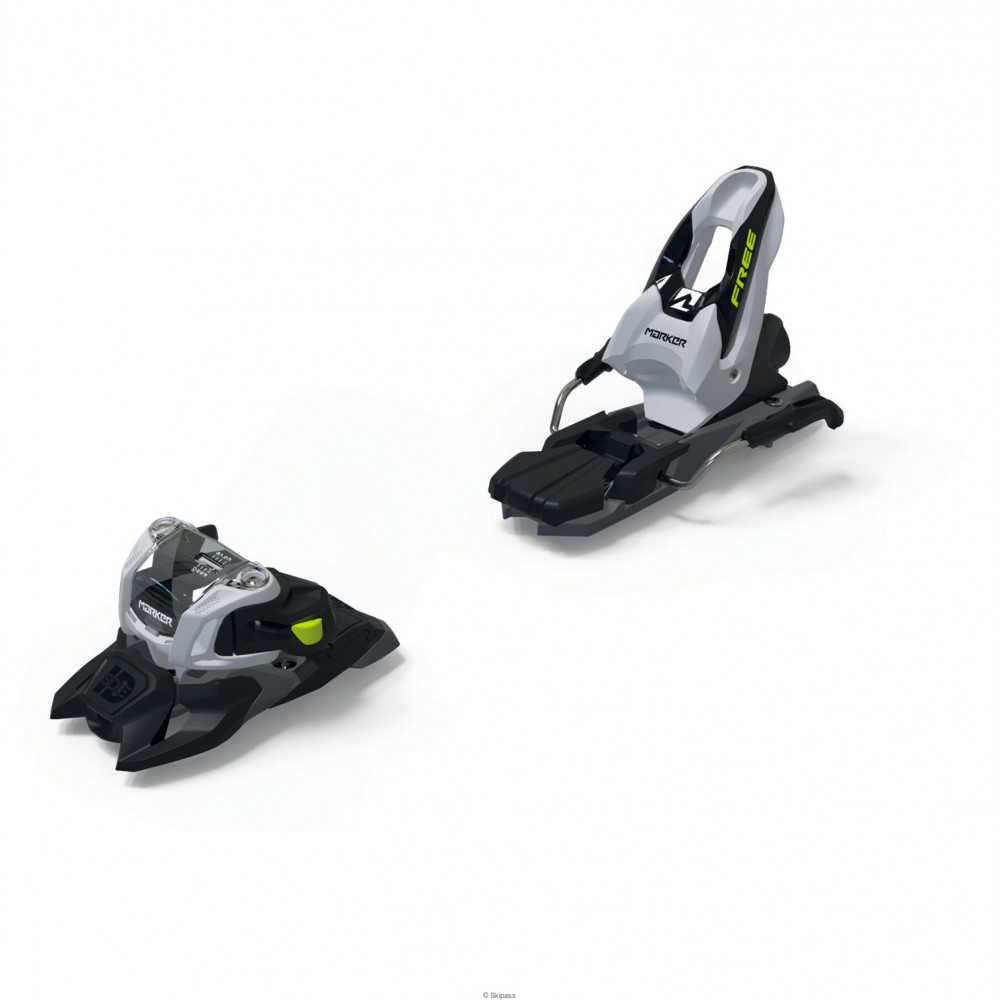 SKI PRESS + FIXATIONS MARKER FREE TEN 85 MM +SCREAM KIT BLACK WHITE