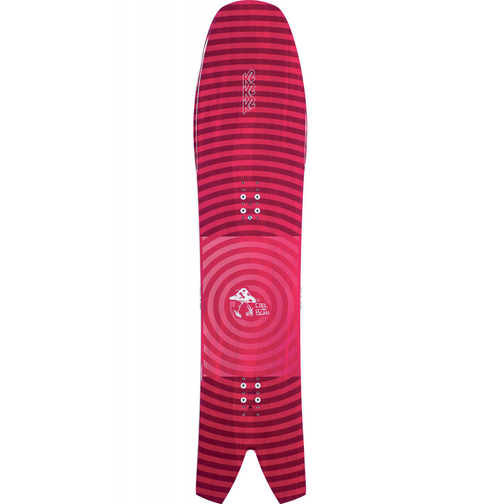 SNOWBOARD COOL BEAN + FIXATIONS K2 CINCH TS BLACK - Taille: L (40.5-46)