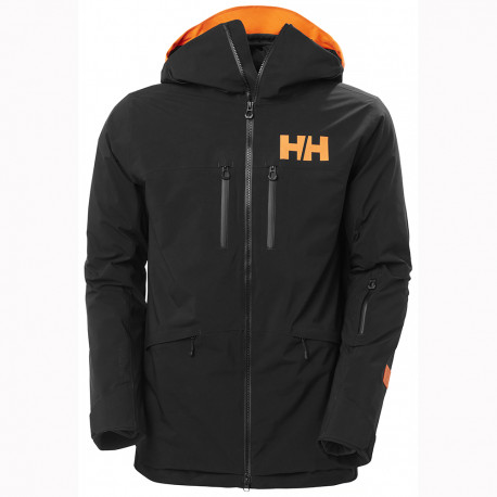 HELLY HANSEN SKI JACKET GARIBALDI INFINITY BLACK Easy Gliss