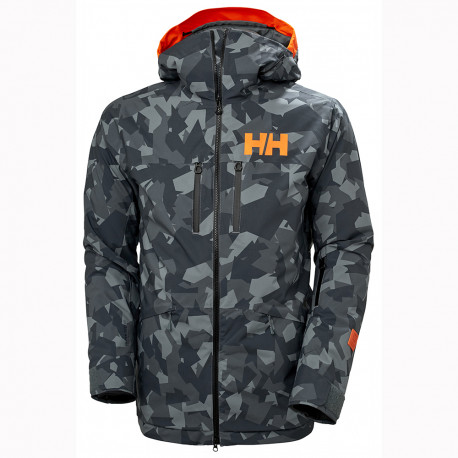 HELLY HANSEN VESTE DE SKI GARIBALDI INFINITY TROOPER CAMO Easy Gliss