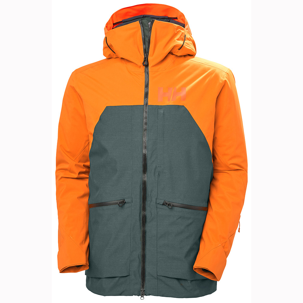Helly hansen orange ski jacket top