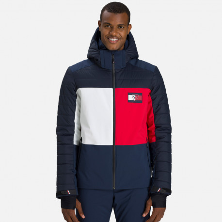 SKIJACKE FLAG QUILTED SKI JKT