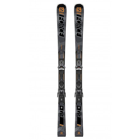 SKI S/FORCE 9 + BINDUNGEN M10GW BLACK L90