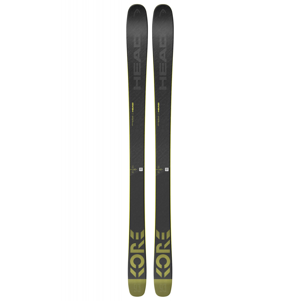 SKI KORE 93 + FIXATIONS LOOK NX 10 GW B93 BLACK