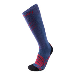 Uyn Uyn Man Ski One Merino Socks Anthracite Turquoise Chaussettes