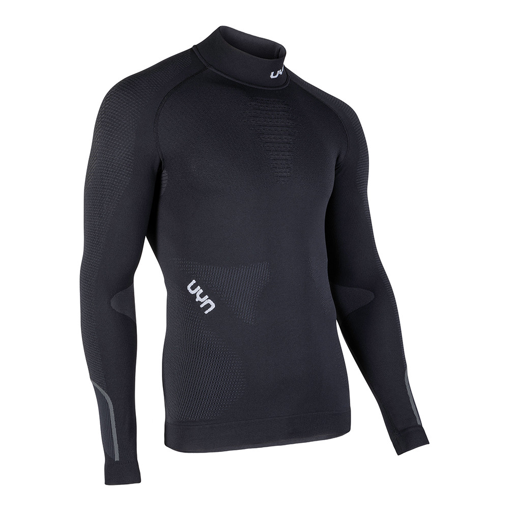 SUETER AMBITYON UW SHIRT LONG SLEEVE TURTLE NECK BLACKBOARD/BLACK/WHITE