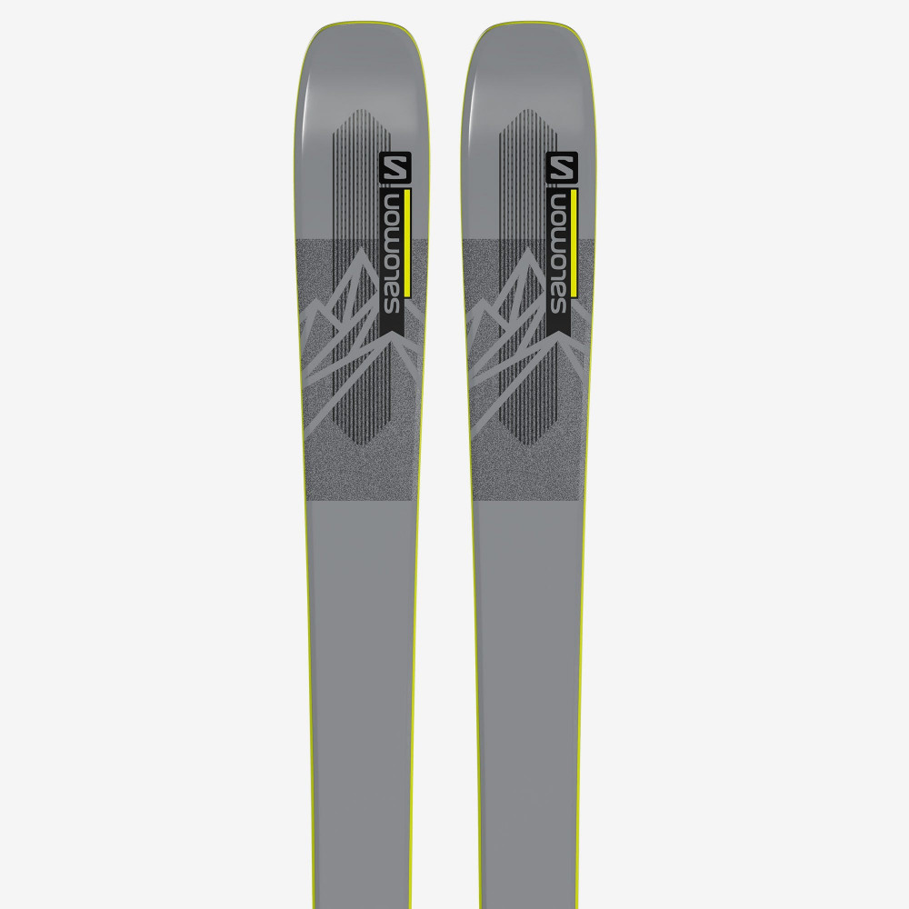 SKI QST 92 GREY/YELLOW