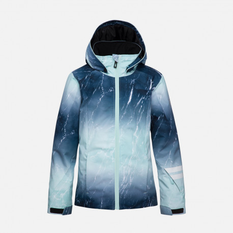 SKI JACKET GIRL FONCTION PR JKT AQUA MARBLE