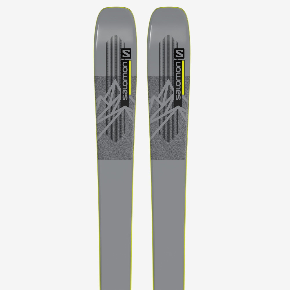 SKI QST 92 GREY/YELLOW