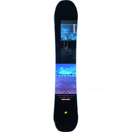 SNOWBOARD BROADCAST + FIXATIONS K2 SONIC BLACK  - Taille: M (36.5-42)