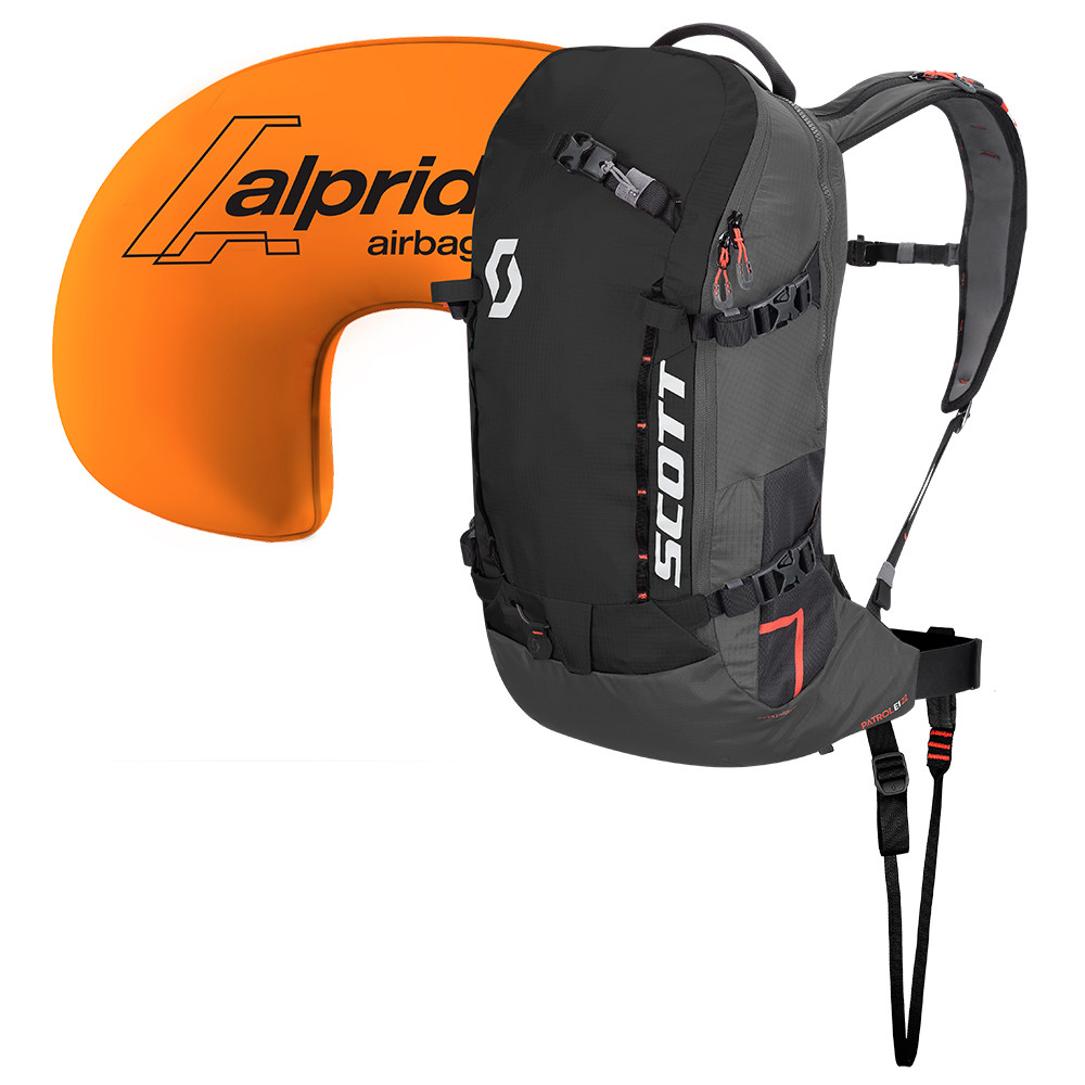 MOCHILA AIRBAG PATROL E1 22 KIT BLACK/GREY